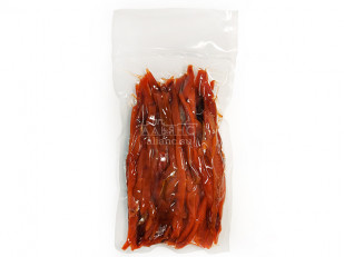 Снеки к пиву: Горбуша соломка солено-сушеная