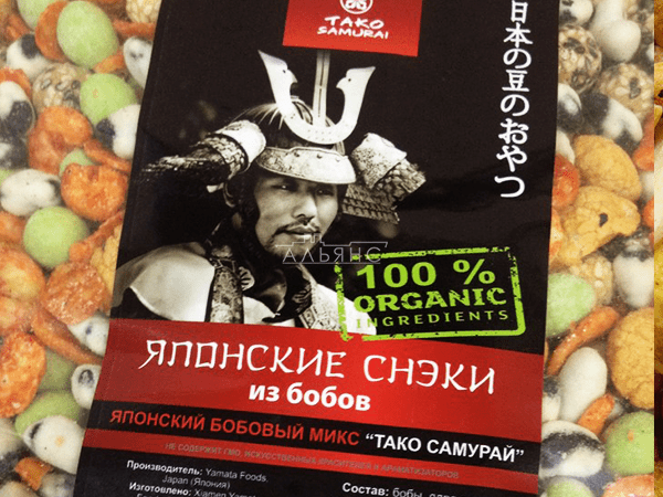 Японские снеки в Дербенте