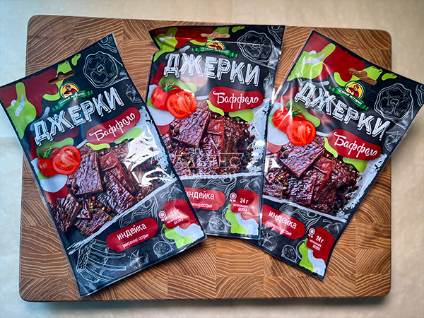 Джерки из индейки "Баффало" 45 гр. в Дербенте