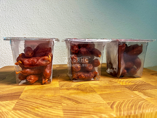 Колбаски МИНИ классические с/к (100 гр) в Дербенте