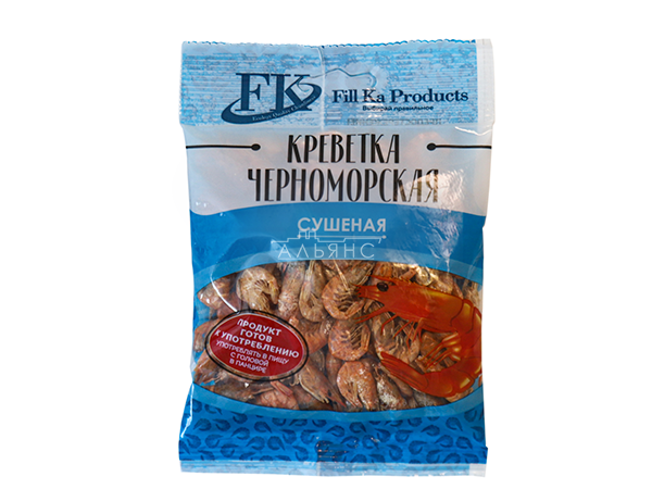 Креветка Черноморская (сушеная) (25гр) в Дербенте