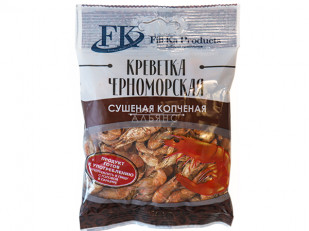 Снеки к пиву: Креветка Черноморская (копченая) (25гр)