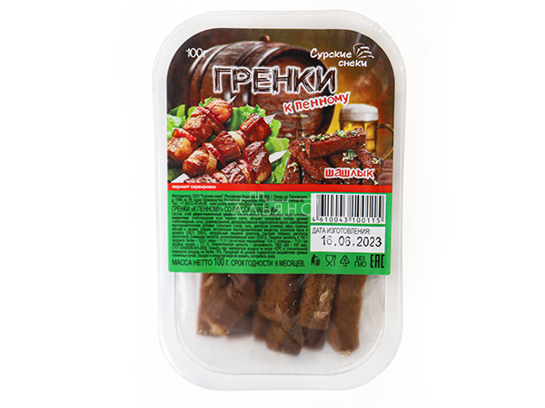 Сурские гренки Шашлык (100 гр) в Дербенте