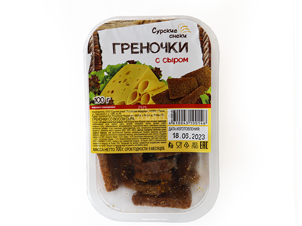 Сурские гренки со вкусом Сыра (100 гр) в Дербенте
