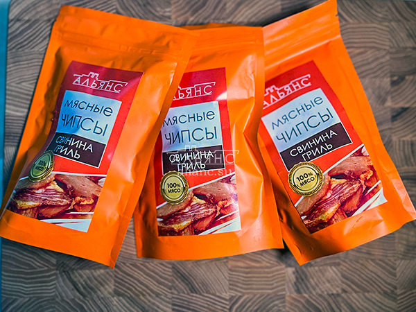 Мясо (АЛЬЯНС) вяленое свинина "Гриль" 50 гр. в Дербенте