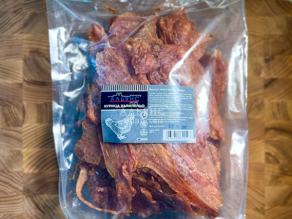 Мясо (АЛЬЯНС) вяленое курица 500гр "С халапеньо" в Дербенте
