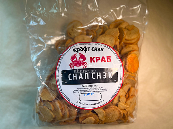Снапсы ПШЕНИЧНЫЕ "Краб" в Дербенте