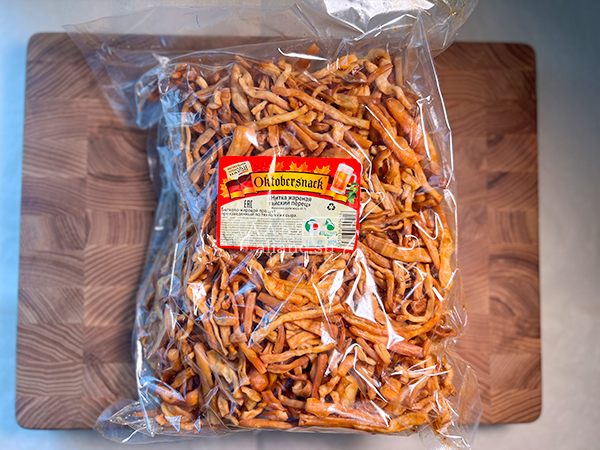 Нитка ЖАРЕНАЯ "Тайский перец" Oktobersnack 1 кг (сырный продукт) в Дербенте