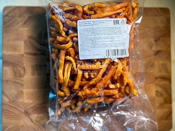 Нитка ЖАРЕНАЯ  Oktobersnack1 кг (сырный продукт) в Дербенте