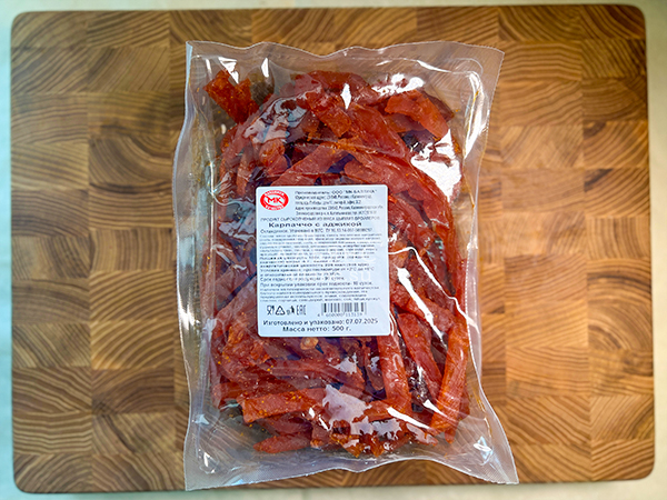 Продукт из мяса птиц "КАРПАЧЧО с АДЖИКОЙ" с/к "ООО БАЛТИКА" (Калининградская обл.) в Дербенте