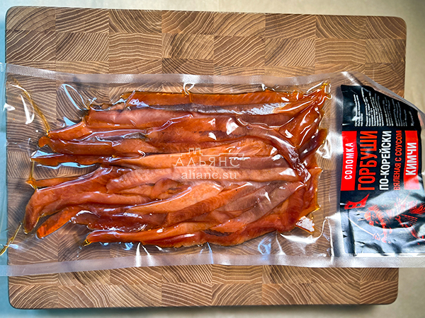 Горбуша соломка по-корейски в Дербенте