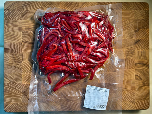 Кальмар кольца со вкусом Том Ям в Дербенте