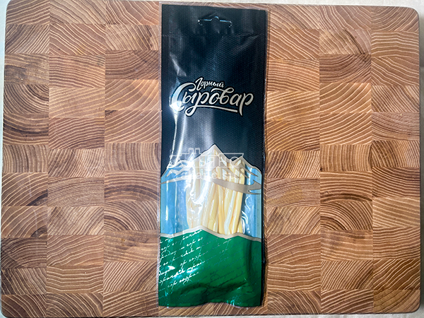 Сыр 60 гр ГОРНЫЙ СЫРОВАР (Нити копчёные) в Дербенте